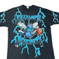 Vintage 90S Salem Charlotte Hornets Basketball Lightning Tee XL