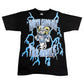 Vintage 90S North Carolina University Tar Heels Lightning American Thunder Tee L