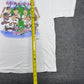 Vintage 1989 Salem World Series Oakland Athletics Vs San Francisco Giants Caricature Tee XL