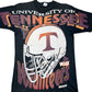Vintage 90s University Of Tennessee Volunteers Football Helmet Tee M