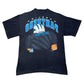 Vintage 1996 Riddell Carolina Panthers Player Double Sided Tee L