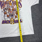 Vintage 1988 Los Angeles Lakers Back to Back Champions Caricature Tee XL