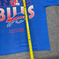 Vintage 90s Buffalo Bills Eastern Conference Football Logo Tee XL