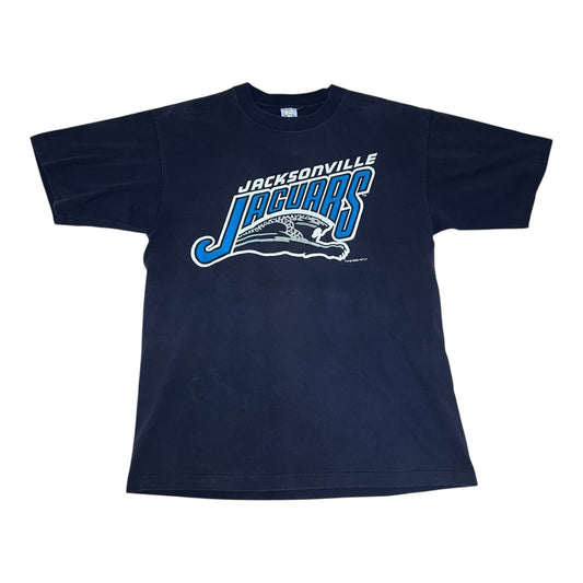 Vintage 1993 Competitor Tag NFL Jacksonville Jaguars Banned Logo Tee XL