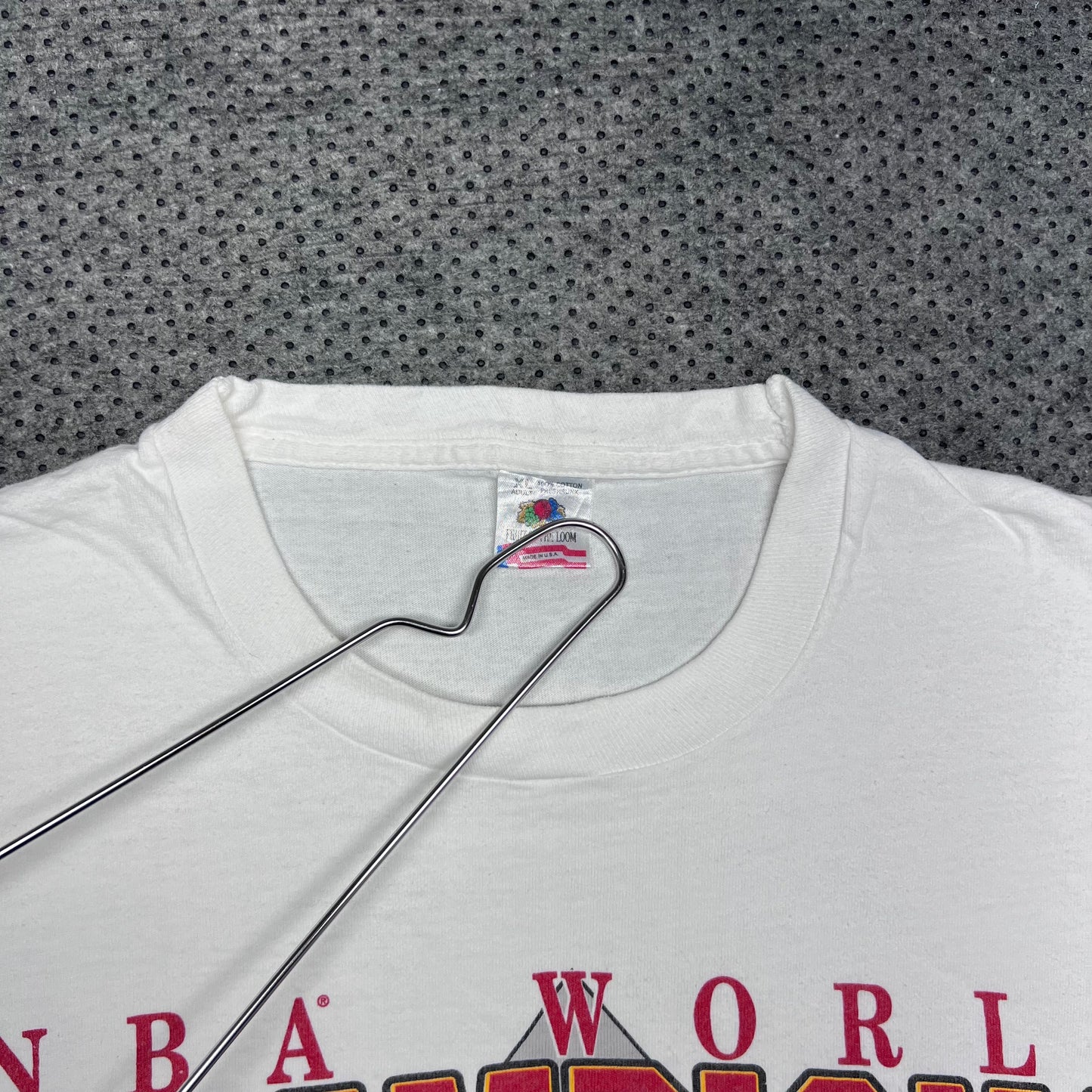 Vintage 1995 Houston Rockets Basketball NBA Champions Back To Back Tee XL