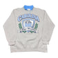 Vintage 90s North Carolina University Tar Heels Shield Collared Sweatshirt XXL