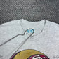 Vintage 1996 San Francisco 49ers Football Helmet Autograph Tee L