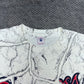 Vintage 90s Atlanta Braves Baseball Chop AOP Double Sided Tee L