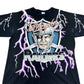 Vintage 1993 Salem Los Angeles Raiders Football Lightning Tee XL