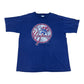 Vintage 1997 Pro Player Navy Blue MLB New York Yankees Wooden Baseball Tee XXL
